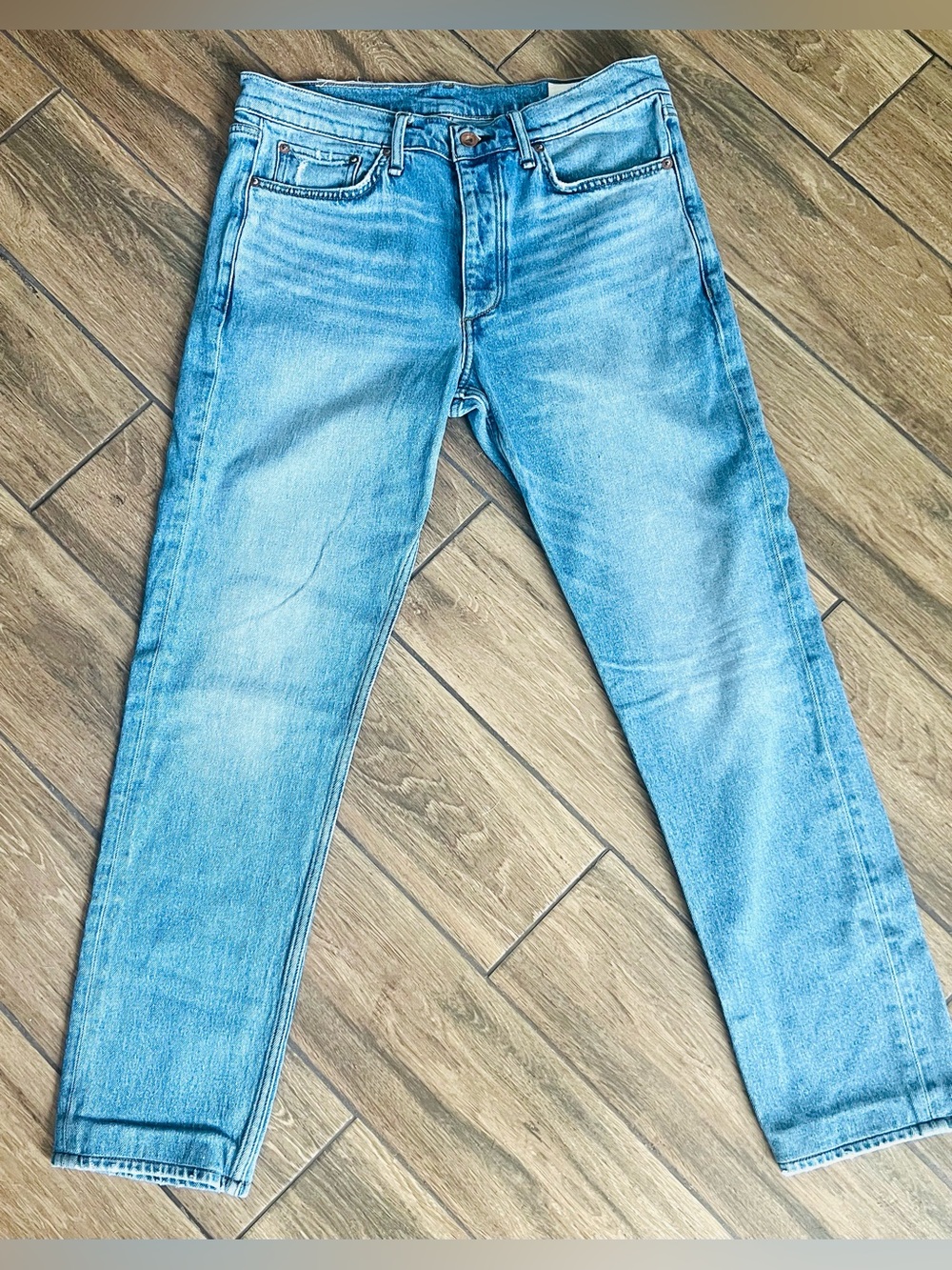 Rag & Bone Fit 2 Slim Delavan Light Wash Jeans 33x32